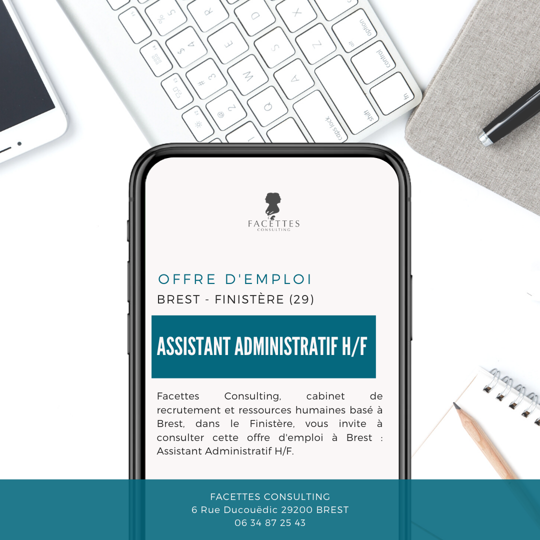 cabinet recrutement ressources humaines facettes consulting assistant administratif