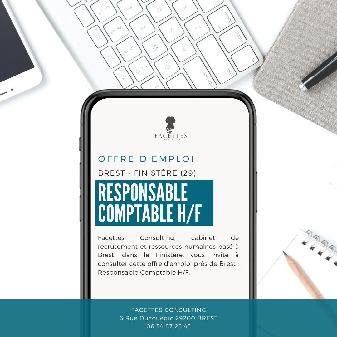 facettes consulting cabinet recrutement ressources humaines brest bretagne offre emploi finistere responsable comptable