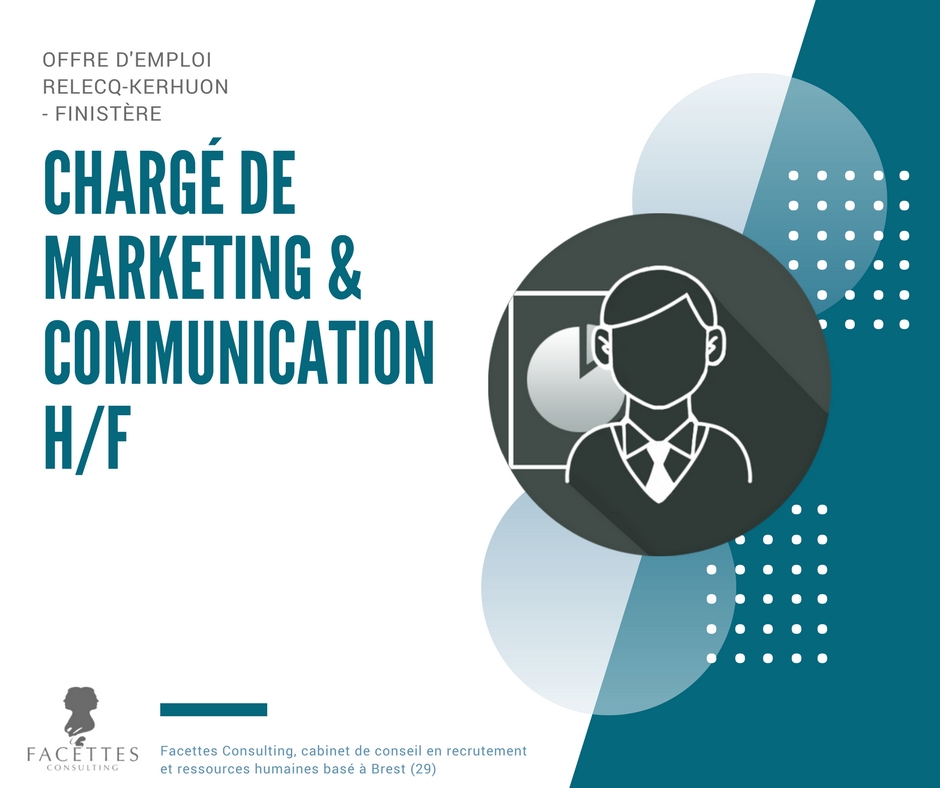 offre emploi brest facettes consulting charge marketing communication