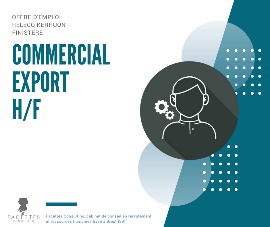 offre emploi brest facettes consulting commercial export